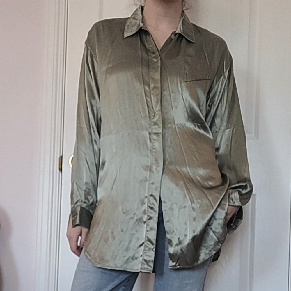 80s vintage button down